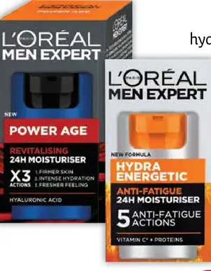L'Oréal Paris Men Expert hydratačný pleťový krém proti unavenej pleti