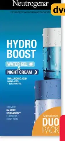 Neutrogena hydratačný pleťový gél + nočný krém