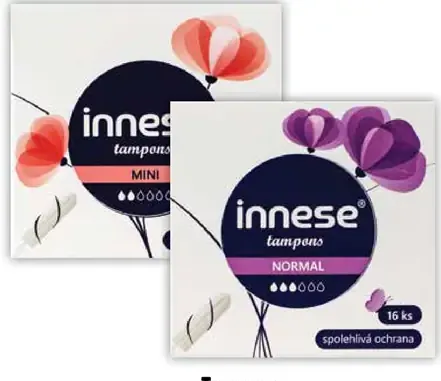 Inesse dámske hygienické tampóny