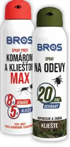 Bros MAX sprej proti hmyzu