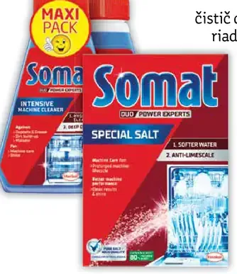 Somat čistič do umývačky riadu