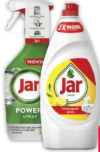 Jar Power, spray prostriedok na umývanie riadu