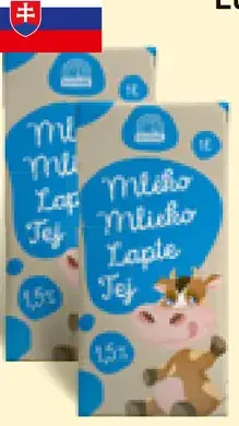 Euromilk mlieko 1,5 %