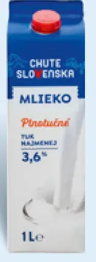 Chute Slovenska mlieko 3,6%