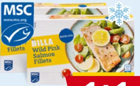 BILLA Ružový losos