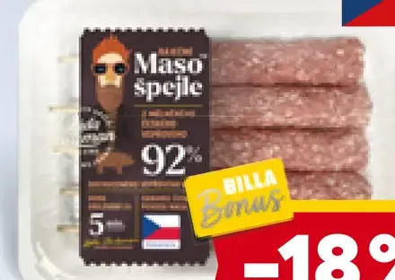 Mleté mäso na špajdli