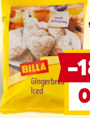 BILLA glazované perníčky