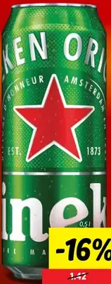 Heineken plechovka