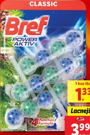 Bref WC blok s výťažkom z pinie