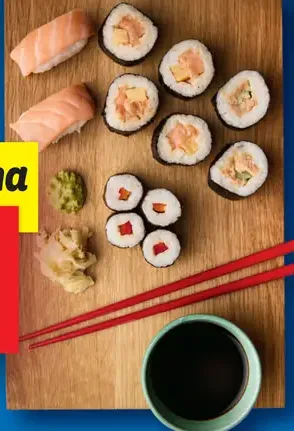 Sushi lososové