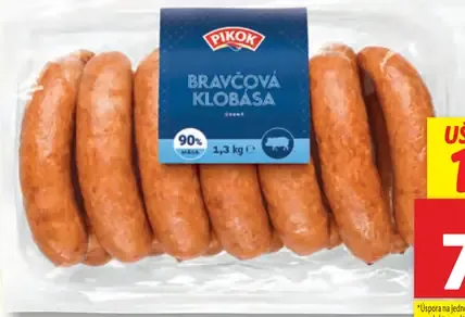 Pikok Bravčová klobása
