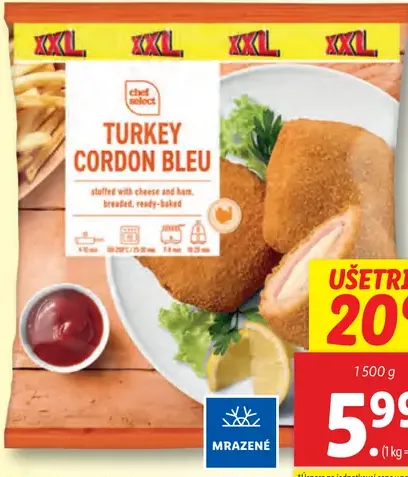 Chef Select Morčací Cordon Bleu