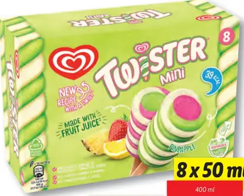 Twister mini nanuky