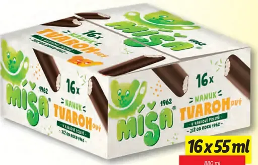 Míša Tvarohové nanuky