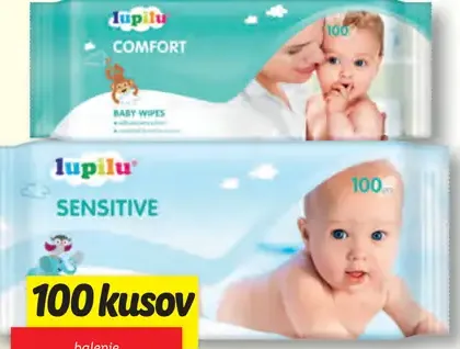 Lupilu Detské vlhčené obrúsky