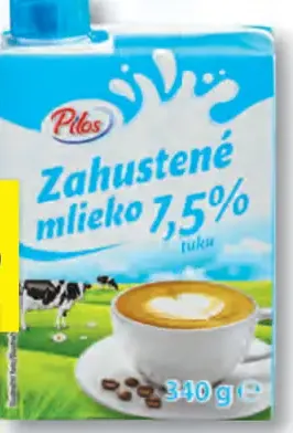 Zahustené mlieko 7,5% tuku