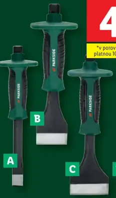 Parkside ručný sekáč s chráničom ruky