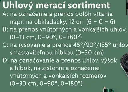 Parkside Doplňkový sortiment