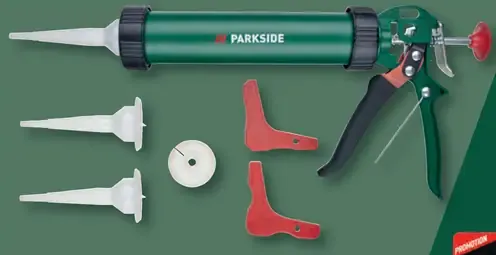 Parkside Striekacia pištoľ