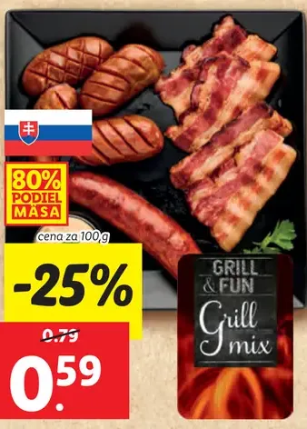 Mix na grilovanie