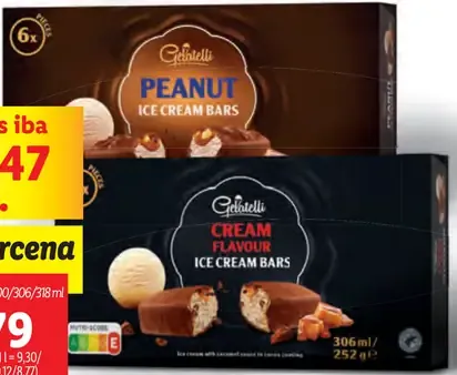 Gelatelli zmrzlinové tyčinky