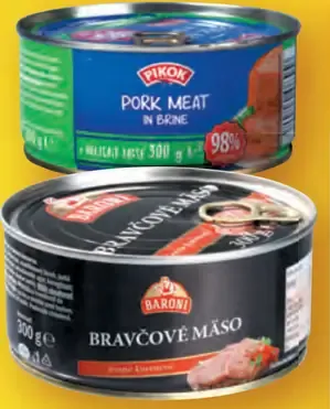 Bravčové mäso