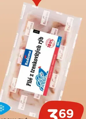 Radoma filé z treskovitých rýb