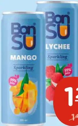 Bonsu Mango plechovka