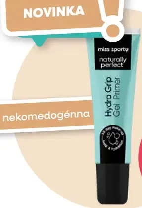 Miss Sporty hydratačná podkladová gélová báza Naturally Perfect