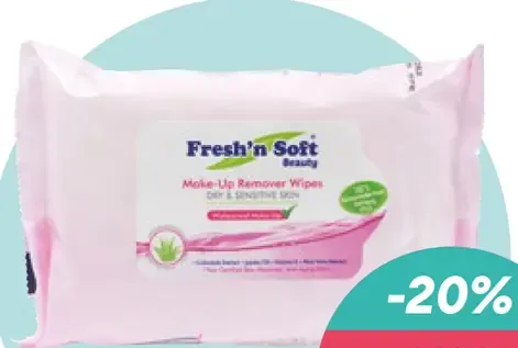 Fresh'n Soft odličovacie obrúsky 25 ks