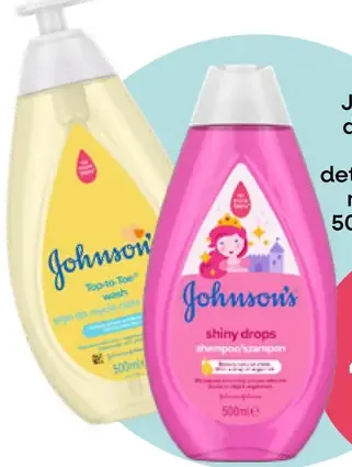 Johnson's baby detský šampón / sprchový gél / detský umývací gél na telo
