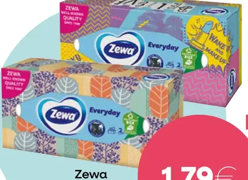 Zewa hygienické vreckovky box 100 ks 2-vrstvové