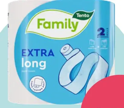Tento Family Extra Long kuchynské utierky 2-vrstvové