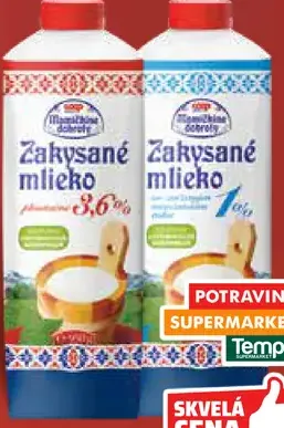 Mamičkine dobroty Zákysané mlieko 2 druhy