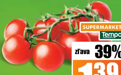 Paradajky strapcové voľné