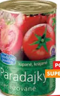Tempo Klasik lúpané krájané paradajky
