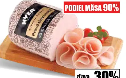 Pravá slovenská kuracia šunka