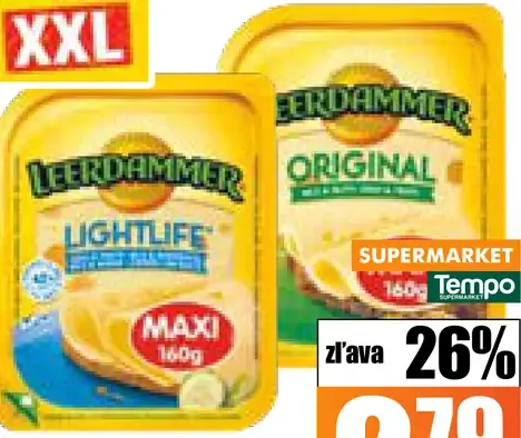 Leerdammer plátky