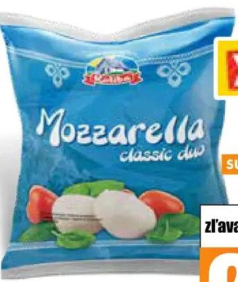 Mozzarella classic duo