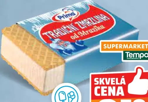 Tradičná zmrzlina v oblátke