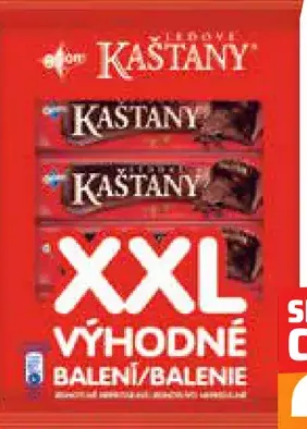 Kaštany tyčinka