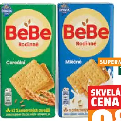 BeBe Rodinné sušienky rôzne druhy