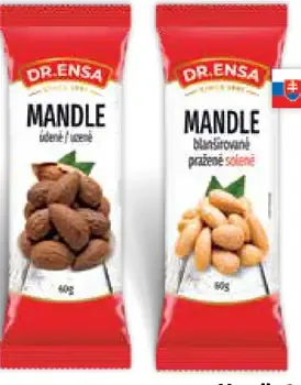 Dr. Ensa Mandle rôzne druhy