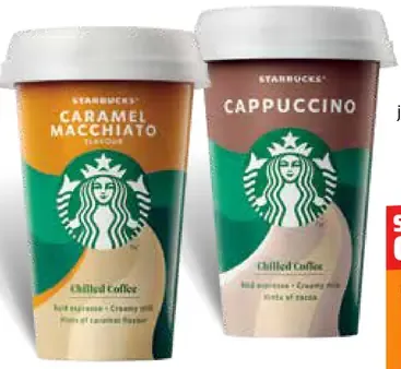 Starbucks chilled coffee 2 druhy