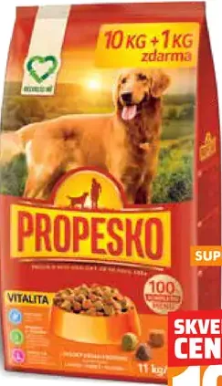Propesko granuly pre psy