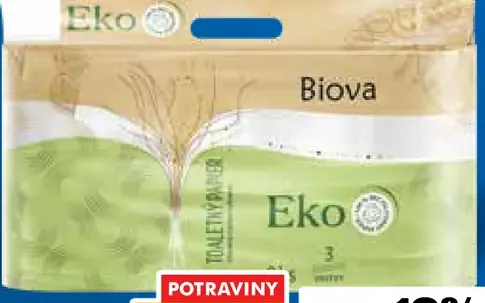 Biova Toaletný papier 3-vrstvový