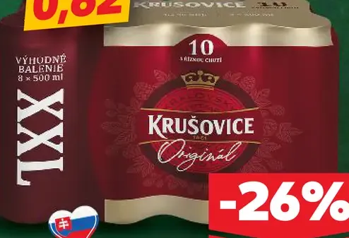 Svetlé pivo plechovka