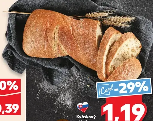 Našej pekárne Kváskový chlieb Delikates