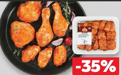 Kuracie stehná a krídla v marináde