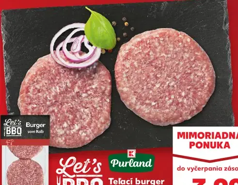 Telací burger Purland